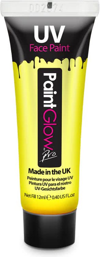 PaintGlow - UV Face & Body paint - Blacklight verf - Festival make up ...