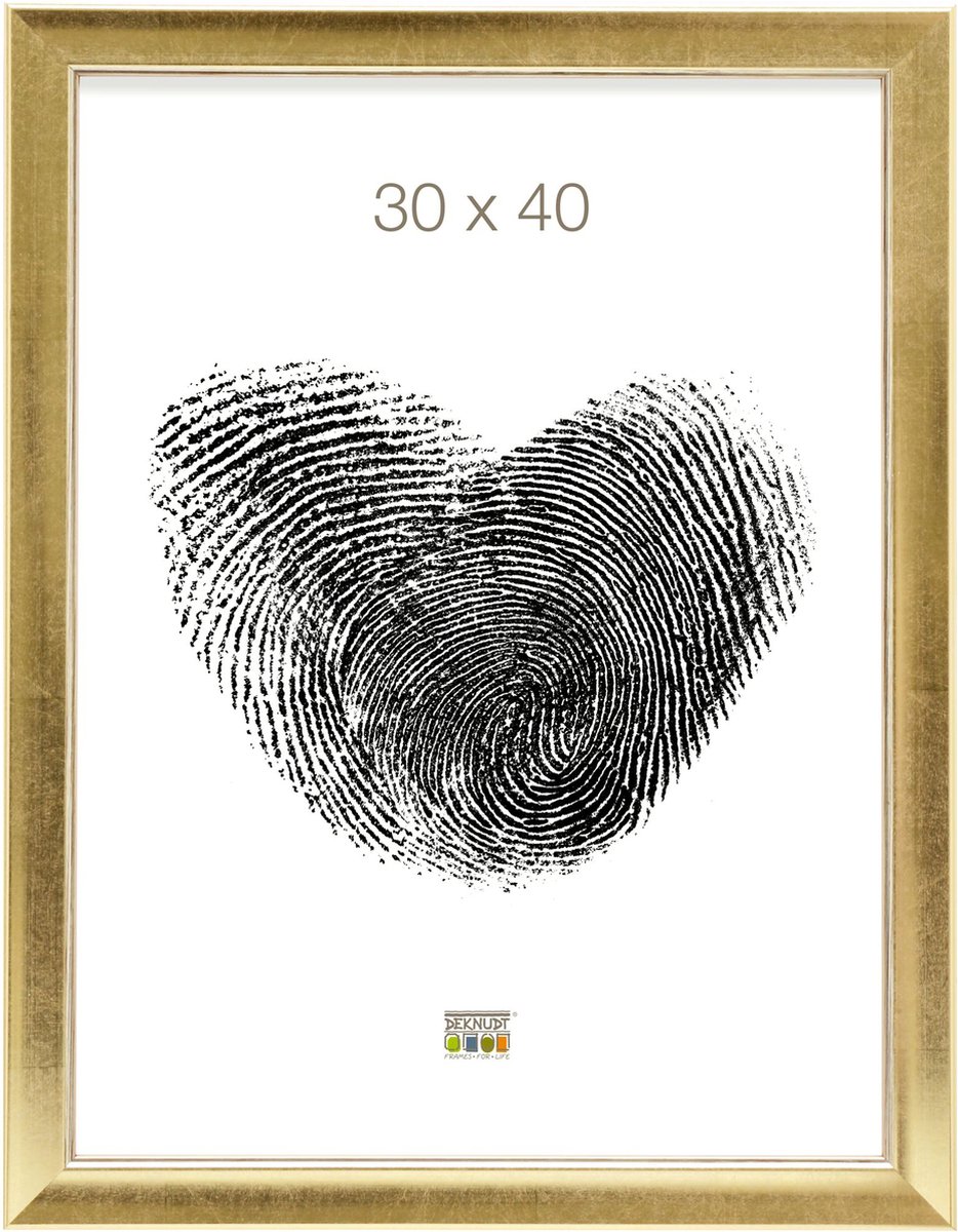 Deknudt Frames fotolijst S45YA1 - klassiek goud - voor foto 30x40 cm