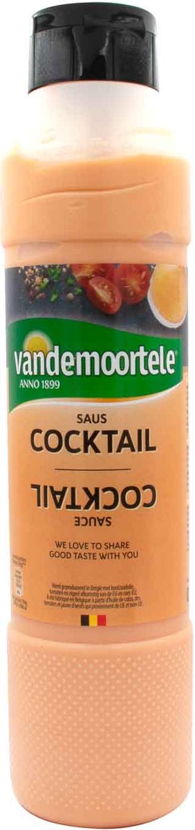 Vandemoortele Cocktail saus 1L - Cocktail sauce - Cocktail sobe - Vlemincks sinds 1887
