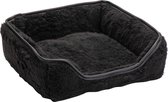 Lovely Nights Wood Collection Black box Black Pillow 70x70x20