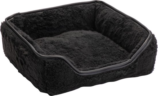 Lovely Nights Wood Collection Black box Black Pillow 40x40x15