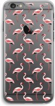 Case Company® - iPhone 6 PLUS / 6S PLUS hoesje - Flamingo - Soft Cover Telefoonhoesje - Bescherming aan alle Kanten en Schermrand