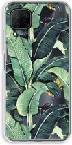 Case Company® - Huawei P40 Lite hoesje - Bananenbladeren - Soft Cover Telefoonhoesje - Bescherming aan alle Kanten en Schermrand