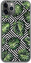 Case Company® - iPhone 11 Pro hoesje - Geometrische jungle - Soft Cover Telefoonhoesje - Bescherming aan alle Kanten en Schermrand