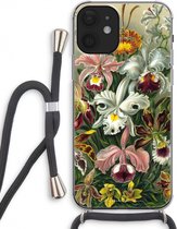 Case Company® - iPhone 12 hoesje met Koord - Haeckel Orchidae - Telefoonhoesje met Zwart Koord - Extra Bescherming aan alle Kanten en Over de Schermrand