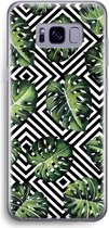 Case Company® - Samsung Galaxy S8 Plus hoesje - Geometrische jungle - Soft Cover Telefoonhoesje - Bescherming aan alle Kanten en Schermrand