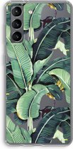 Case Company® - Samsung Galaxy S21 hoesje - Bananenbladeren - Soft Cover Telefoonhoesje - Bescherming aan alle Kanten en Schermrand