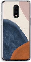 Case Company® - OnePlus 7 hoesje - Geo #1 - Soft Cover Telefoonhoesje - Bescherming aan alle Kanten en Schermrand