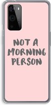 Case Company® - OnePlus 9 Pro hoesje - Morning person - Soft Cover Telefoonhoesje - Bescherming aan alle Kanten en Schermrand