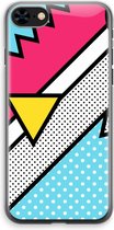 Case Company® - iPhone 8 hoesje - Pop Art #3 - Soft Cover Telefoonhoesje - Bescherming aan alle Kanten en Schermrand