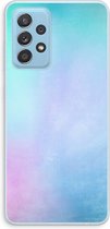 Case Company® - Samsung Galaxy A73 hoesje - Mist pastel - Soft Cover Telefoonhoesje - Bescherming aan alle Kanten en Schermrand