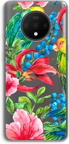 Case Company® - OnePlus 7T hoesje - Papegaaien - Soft Cover Telefoonhoesje - Bescherming aan alle Kanten en Schermrand