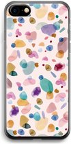 Case Company® - iPhone 7 hoesje - Terrazzo Memphis - Soft Cover Telefoonhoesje - Bescherming aan alle Kanten en Schermrand