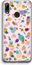 Case Company® - Huawei P Smart (2019) hoesje - Terrazzo Memphis - Soft Cover Telefoonhoesje - Bescherming aan alle Kanten en Schermrand