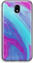 Case Company® - Samsung Galaxy J5 (2017) hoesje - Zweverige regenboog - Soft Cover Telefoonhoesje - Bescherming aan alle Kanten en Schermrand