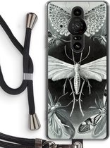 Case Company® - Sony Xperia Pro-I hoesje met Koord - Haeckel Tineida - Telefoonhoesje met Zwart Koord - Bescherming aan alle Kanten en Over de Schermrand