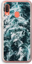 Case Company® - Samsung Galaxy A20e hoesje - Zee golf - Soft Cover Telefoonhoesje - Bescherming aan alle Kanten en Schermrand