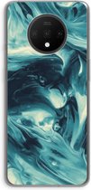 Case Company® - OnePlus 7T hoesje - Dreaming About Whales - Soft Cover Telefoonhoesje - Bescherming aan alle Kanten en Schermrand