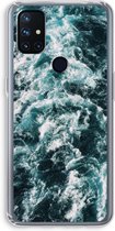 Case Company® - OnePlus Nord N10 5G hoesje - Zee golf - Soft Cover Telefoonhoesje - Bescherming aan alle Kanten en Schermrand