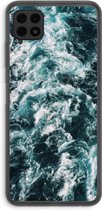 Case Company® - Samsung Galaxy A22 4G hoesje - Zee golf - Soft Cover Telefoonhoesje - Bescherming aan alle Kanten en Schermrand