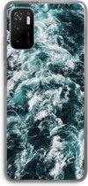 Case Company® - Xiaomi Poco M3 Pro 5G hoesje - Zee golf - Soft Cover Telefoonhoesje - Bescherming aan alle Kanten en Schermrand