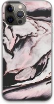 Case Company® - iPhone 13 Pro Max hoesje - Roze stroom - Soft Cover Telefoonhoesje - Bescherming aan alle Kanten en Schermrand