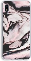 Case Company® - Samsung Galaxy A10 hoesje - Roze stroom - Soft Cover Telefoonhoesje - Bescherming aan alle Kanten en Schermrand