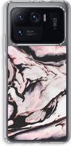 Case Company® - Xiaomi Mi 11 Ultra hoesje - Roze stroom - Soft Cover Telefoonhoesje - Bescherming aan alle Kanten en Schermrand