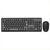 Xssive - Complete toetsenbord met muis - keyboard met muis - toetsenbord set - Qwerty