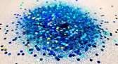 Glitters | Ocean Blue 25gr. | Hobby-glitters | Nail & Body-art | Epoxy-art | Slijm-projecten | Decoratie