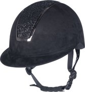 veiligheidshelm cap Lady Shield Sparkle Velours zwart maat M (55-57cm)
