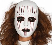 masker duistere mime PVC wit one-size
