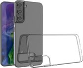DrPhone SC5 - TPU Siliconen Soft Gel Case – Geschikt voor Galaxy S22 – Transparant