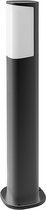 LED Tuinverlichting - Staande Buitenlamp - Brinton Tarin - 7W - Warm Wit 3000K - Mat Antraciet - Rond - Aluminium - 50cm - BES LED