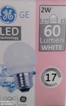 General Electric LED P45 220-240V 2W E27 Frosted