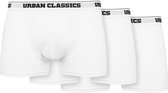 Urban Classics Boxershorts set -4XL- Organic 3-Pack Wit