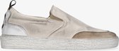 Yellow cab | Vulcan women 4-c bone white canvas slipon sneaker - off white dirty sole | Maat: 40