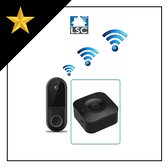 Deurbel draadloos ZWART - LSC smart connect - wifi deurbel ontvanger