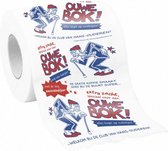 toiletpapier Ouwe Bok heren papier wit/rood