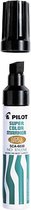 Pilot Super Color - Permanent Marker - brede punt - zwart