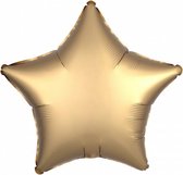 folieballon Luxe Jade ster 43 cm goud