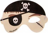 maskers piraat ooglapje 21 cm