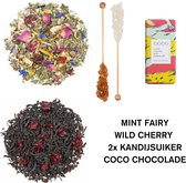 Thee - Losse Thee - Thee cadeau - Thee pakket - Brievenbus cadeau Thee - Chocolade - kandij - zwarte thee - kruidenthee