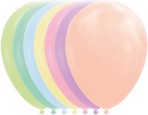 ballonnen 30,5 cm latex multicolor 50 stuks