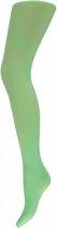 partypanty dames nylon fluorgroen maat S/M