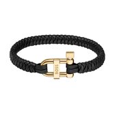 BOSS HBJ1580276 SAILING Heren Armband - Sieraad - Staal - 9 mm breed - 19 cm lang