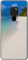 Geschikt voor Huawei P40 Lite hoesje - Zee - Strand - Zomer - Siliconen Telefoonhoesje