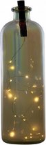 decoratiefles led 11 x 35 cm glas transparant