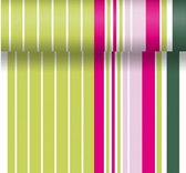 tafelloper op rol Jungle Stripe 40 x 480 cm papier groen