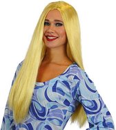 pruik Mariska dames blond one-size